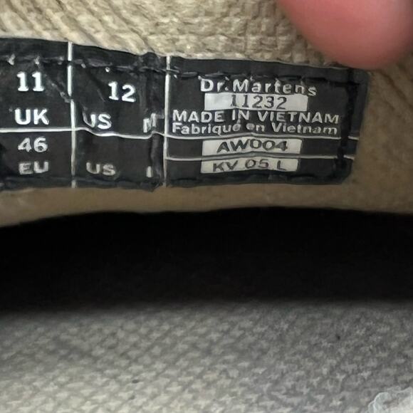 Dr Martens Docs Shoes Men 12 Brown Leather Split Toe Lace Up Casual Oxford 11232 - Picture 6 of 8